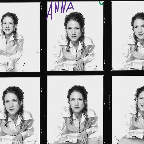 Anna Huling Cream-Colored, Stretch Silk "Romantic Ruffle" Blouse. - Picture 10 of 16